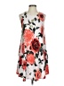 MTS Print Orange Casual Dress Size S - photo 1