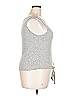 South Beach Gray Sleeveless Top Size 18 - photo 4