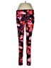 Fabletics Floral Red Active Pants Size L - photo 1