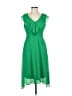 DKNY 100% Polyester Green Cocktail Dress Size M (estimated) - photo 1