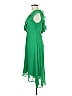 DKNY 100% Polyester Green Cocktail Dress Size M (estimated) - photo 5