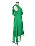DKNY 100% Polyester Green Cocktail Dress Size M (estimated) - photo 4