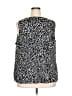 212 Collection 100% Polyester Black Sleeveless Blouse Size 2X - photo 2
