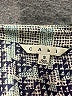 CAbi 100% Polyester Houndstooth Silver Short Sleeve Blouse Size S - photo 7