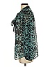 Bellatrix 100% Polyester Teal Long Sleeve Blouse Size S - photo 5