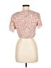 Cotton On Pink Short Sleeve Blouse Size M - photo 2