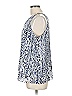 Paraphrase 100% Polyester Blue Sleeveless Blouse Size L - photo 5