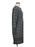 Siena Studio 100% Acrylic Stripes Gray Casual Dress Size M - photo 4