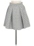 Assorted Brands Graphic Gray Casual Skirt Size 8 - photo 2