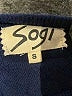 Sogi Blue Turtleneck Sweater Size S - photo 7