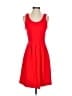 J.Crew Solid Red Cocktail Dress Size 2 - photo 1