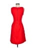 J.Crew Solid Red Cocktail Dress Size 2 - photo 2
