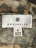Socialite Animal Print Brown Cardigan Size S - photo 7