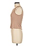 LNA Solid Tan Short Sleeve Top Size S - photo 5