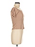 LNA Solid Tan Short Sleeve Top Size S - photo 4