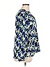 Apt. 9 100% Polyester Print Blue 3/4 Sleeve Blouse Size XL - photo 4
