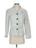 Chico's 100% Cotton Houndstooth White Blazer Size Sm (0) - photo 1