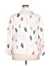 Unbranded Print Ivory Long Sleeve Blouse Size XXL - photo 2