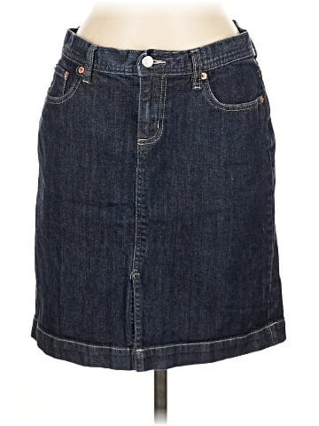 Stretta Denim Skirt (view 1)