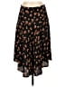 Ichi Animal Print Black Casual Skirt Size EU 36 / US 6 - photo 1