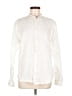 Zara Ivory Long Sleeve Button-Down Shirt Size M - photo 1