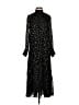 Zara Stars Black Casual Dress Size XS - photo 1