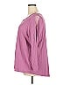 Ellos Purple Long Sleeve Top Size 22 - 24 - photo 5