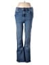 Zara Hearts Blue Jeans Size 6 - photo 1