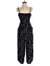 Ann Taylor LOFT Polka Dots Black Jumpsuit Size S - photo 1