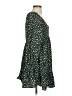 New In 100% Polyester Polka Dots Green Casual Dress Size S - photo 4