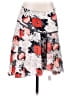 Assorted Brands Print Gray Red Casual Skirt Size 36 waist - photo 1