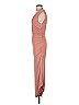 Unbranded Solid Brown Pink Casual Dress Size XS (estimated) - photo 5
