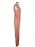 Unbranded Solid Brown Pink Casual Dress Size XS (estimated) - photo 4