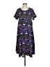 Lularoe Print Blue Casual Dress Size S - photo 1