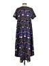 Lularoe Print Blue Casual Dress Size S - photo 2