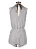 Cloth & Stone Stripes Gray Romper Size XS - photo 2