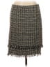Jenne Maag Tweed Black Casual Skirt Size M - photo 1