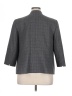 Black Label by Evan Picone 100% Polyester Tweed Gray Blazer Size 16 - photo 2