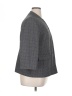 Black Label by Evan Picone 100% Polyester Tweed Gray Blazer Size 16 - photo 4