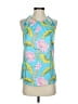 Gretchen Scott Designs Teal Blue Sleeveless Blouse Size XS - photo 1