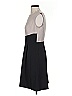 AB Studio Color Block Gray Cocktail Dress Size 4 - photo 5