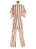 Saylor Stripes Multi Color White Jumpsuit Size XS - photo 2