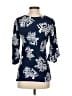 Escapada Blue 3/4 Sleeve Blouse Size XS - photo 2