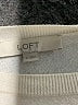 Ann Taylor LOFT White Long Sleeve Top Size S - photo 6