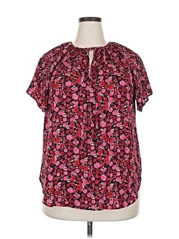 HOTOUCH Short Sleeve Blouse (view 1)