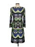 Muse Paisley Green Cocktail Dress Size 2 - photo 2