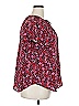 HOTOUCH 100% Polyester Pink Short Sleeve Blouse Size XXL - photo 4