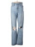 Madewell Hearts Blue Jeans Size 26 waist - photo 1
