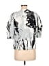 Thread Social Gray Short Sleeve Blouse Size 6 - photo 2