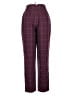 Assorted Brands Plaid Burgundy Casual Pants Size 8 - photo 2